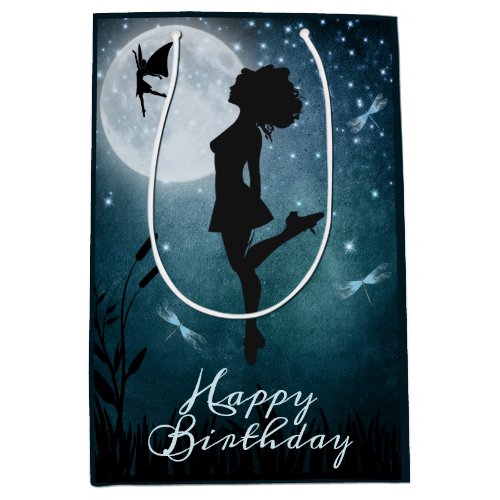 May You Dance with Fairies Irish Dance Birthday Medium Gift Bag