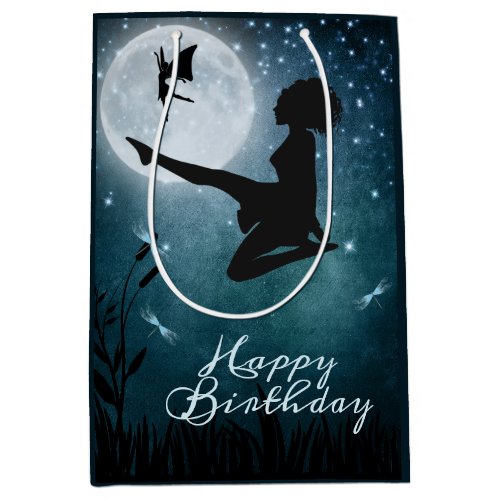 May You Dance with Fairies Irish Dance Birthday Medium Gift Bag