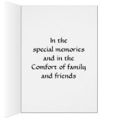 MAY YOU FIND COMFORT CARDS (Inside (Right))