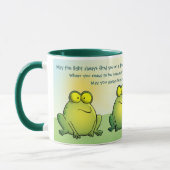 May You Never Find Frogs In Your Underpants Mug (Left)