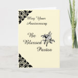 May Your Anniversary Be Blessed Card at Zazzle