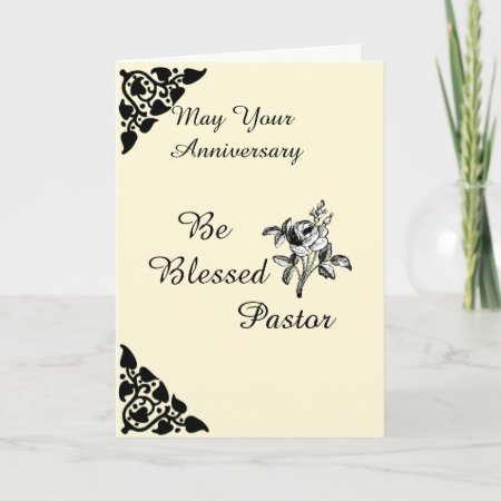 May Your Anniversary Be Blessed Card