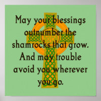 May Your Blessings Outnumber - Irish Quote