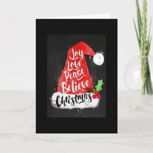 MAY YOUR CHRISTMAS BE CHEERY AND BRIGHT HOLIDAY CARD