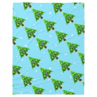 May your Christmas be filled with Joy! Fleece Blanket
