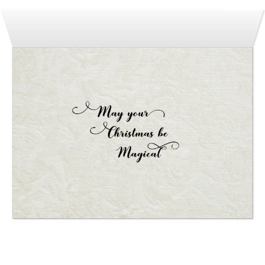 May Your Christmas be Magical (Inside Horizontal (Bottom))