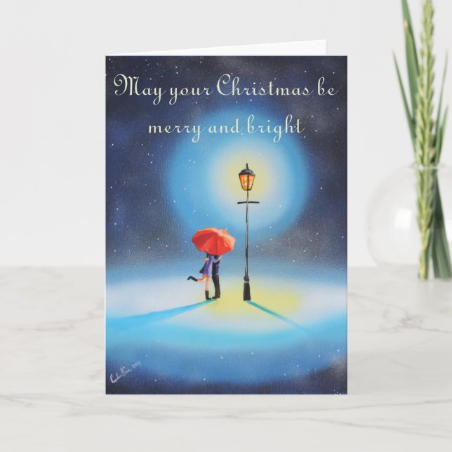 May your Christmas be merry and bright card (Front)