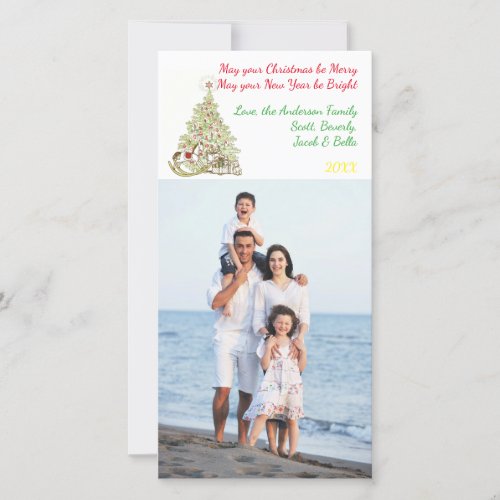 May Your Christmas be Merry _ Photo Card