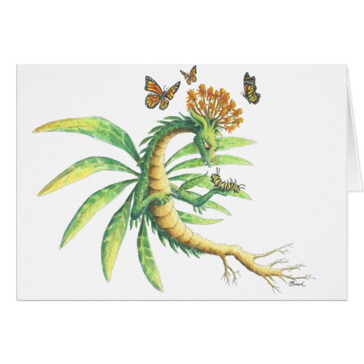 May your day be bright with butterfly wings (card) cards (Front Horizontal)