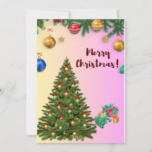 May Your Days Be Merry and Bright GREETING CARD