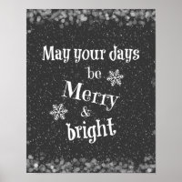 Be Merry and Bright Poster