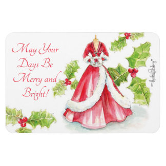 May Your Days be Merry... by Heather French Henry Magnet