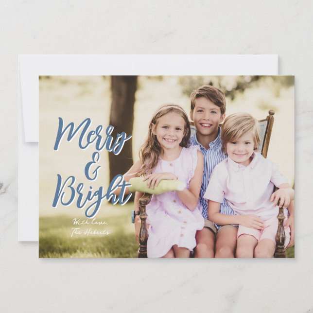 May Your Days Christmas Card (Front)