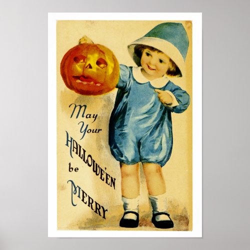 May Your Halloween Be Merry Poster