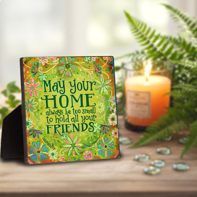 May Your Home Always be too Small Saint Paddy’s Plaque (Creator Uploaded)