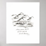 May your hope run wild and free - inspirational poster