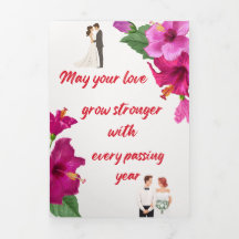 May your love grow stronger with every passing yea
