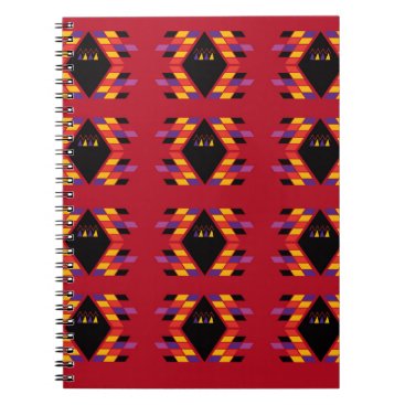 Maya / Aztec handdrawn Folk Summer vintage patter Spiral Notebook Maya / Aztec handdrawn Folk Summer vintage patter Spiral Notebook