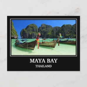 Maya Bay Thailand Postcard