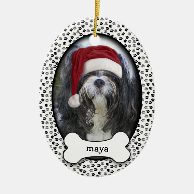 Maya Ceramic Ornament (Front)