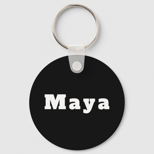 Maya Keychain (Front)