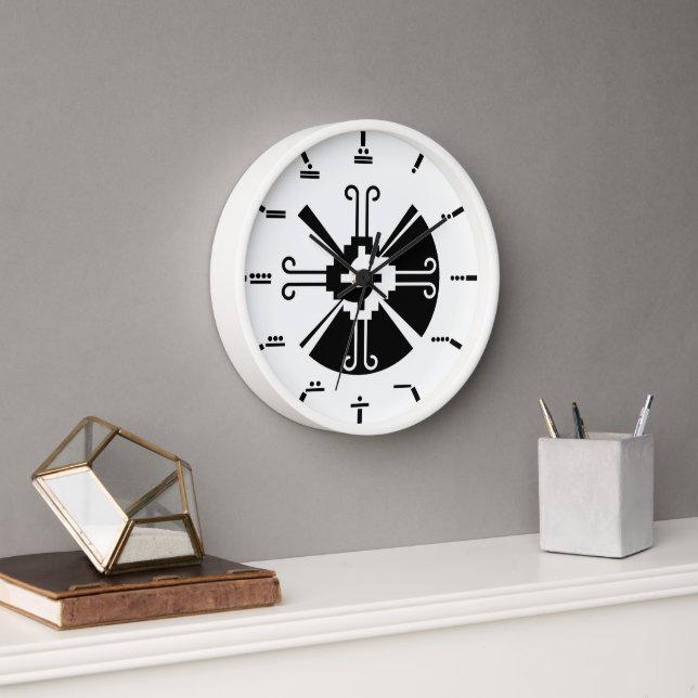 Maya numerals - Hunab Ku Clock (Office)