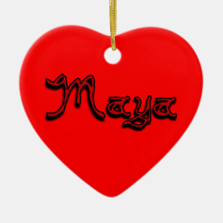 Maya Ornament