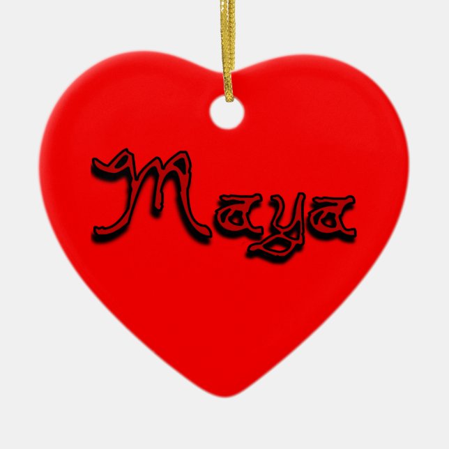 Maya Ornament (Front)