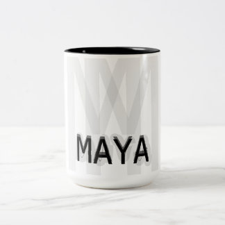 Maya Two-Tone Coffee Mug