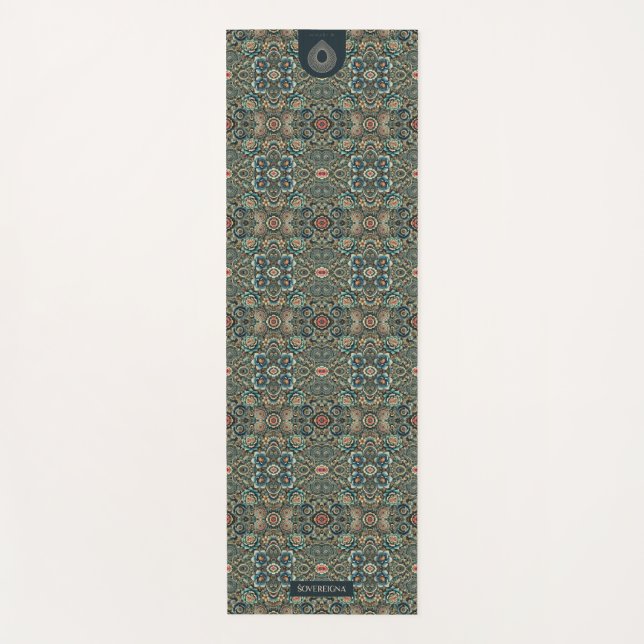 Maya Wonder Garden #1 Doublefaced Yoga Mat (Front)