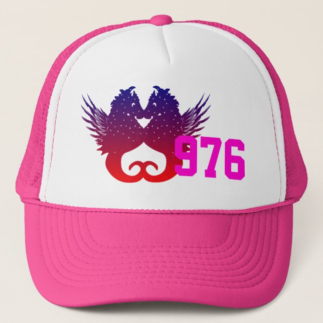 MAYA ZAZA 976 TRUCKER HAT (Front)