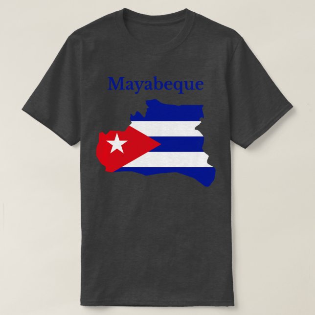 Mayabeque Province Cuba T-Shirt (Design Front)