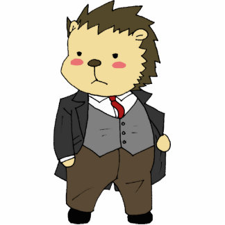 Mayakovsky hedgehog desk statue