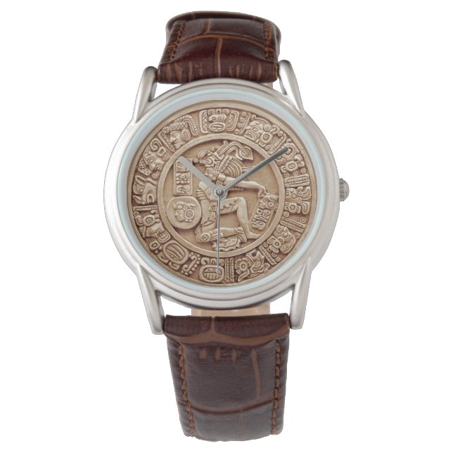 Mayan Agricultural Calendar Watch (Front)