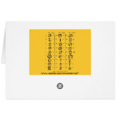 Mayan Alphabet Cards (Back Horizontal)