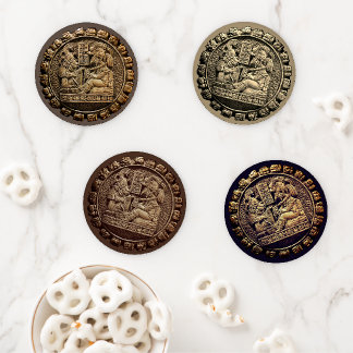 Mayan Art Coaster Set