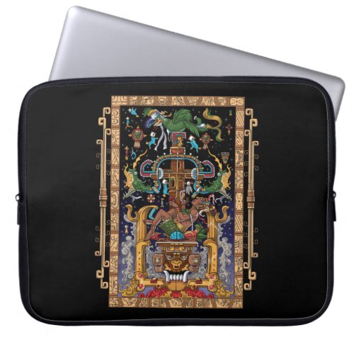 Mayan Astronaut King Pakal Laptop Sleeve