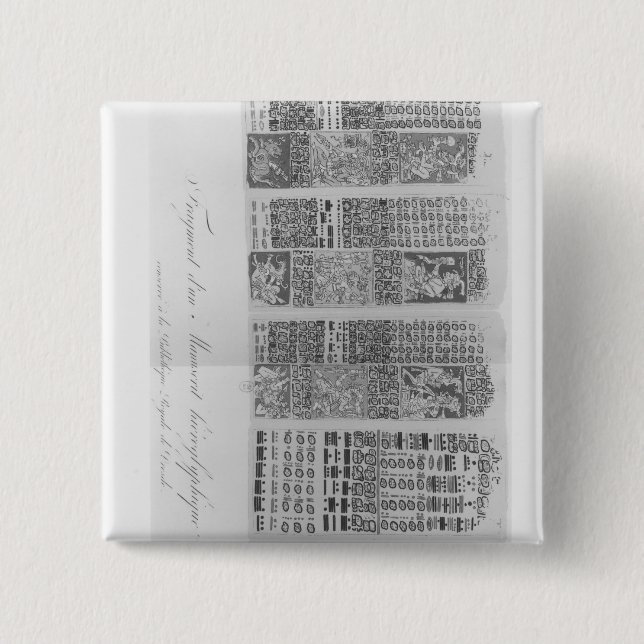 Mayan astronomical tables with the eclipses button (Front)