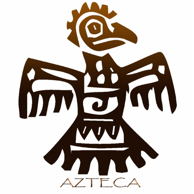 MAYAN AZTEC Mexican History BIRD (sculpted) Magnet (Front)