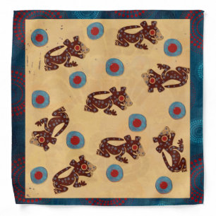 Mayan Baby Jaguar UNISEX FLARE Bandana