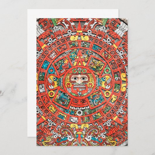 Mayan Calendar (Front/Back)