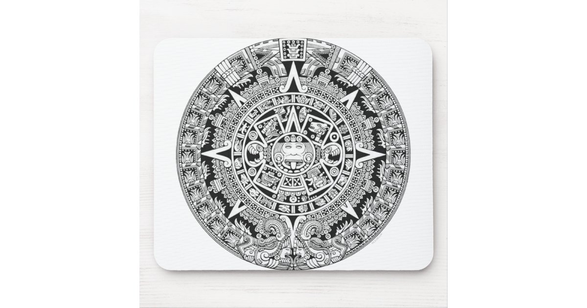 Mayan Calendar 12 21 2012 Aztec Mouse Pad Zazzle