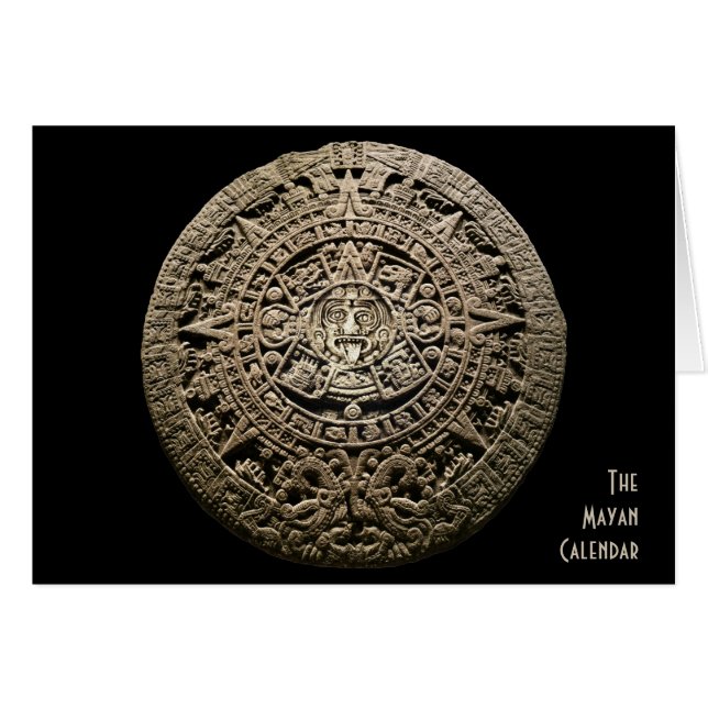 Mayan Calendar Cards (Front Horizontal)