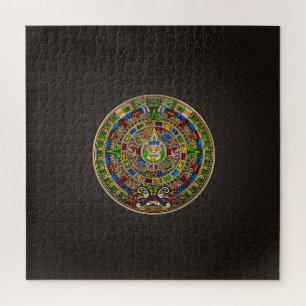 Mayan Calendar - color Jigsaw Puzzle