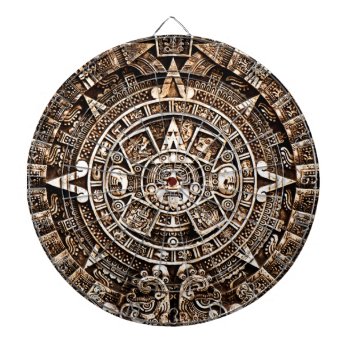 Mayan Calendar Dart Board by arklights at Zazzle