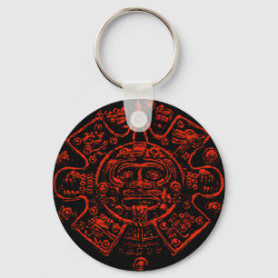 Mayan Calendar Image design Keychain