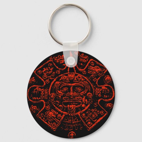 Mayan Calendar Image design Keychain