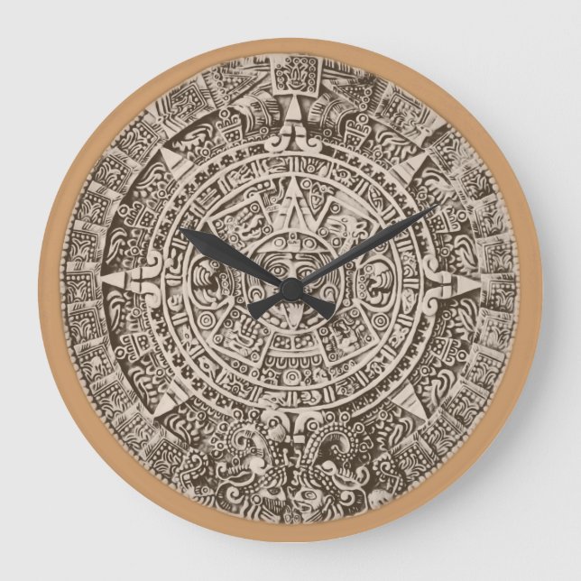 mayan calendar large clock (Front)