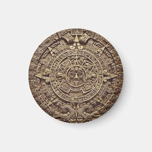 Mayan Calendar Magnet (Front)