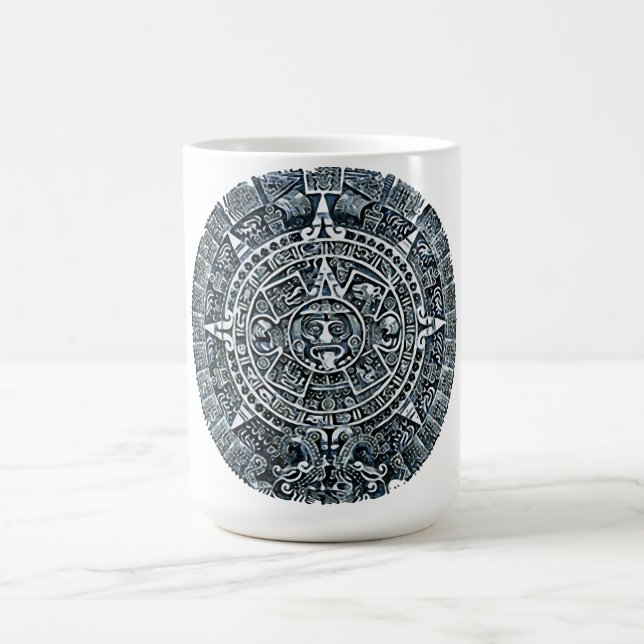 Mayan Calendar / Maya Kalender Coffee Mug (Center)